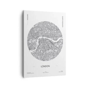 Quadro em tela - Anatomia de Londres - 50x70 cm