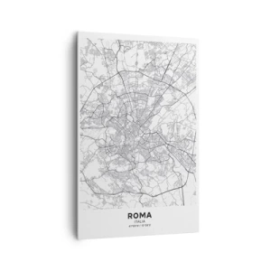 Quadro em tela - Círculo romano - 80x120 cm