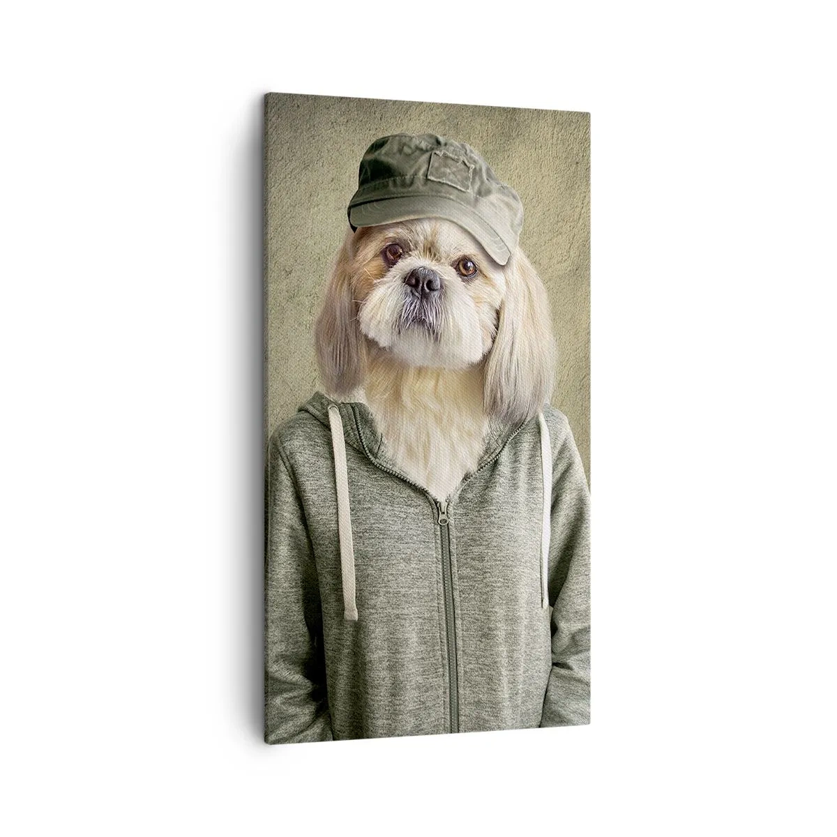 Quadro em tela - Prefiro relaxar - 45x80 cm