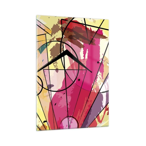Quadro em vidro - Explosão - 50x70 cm