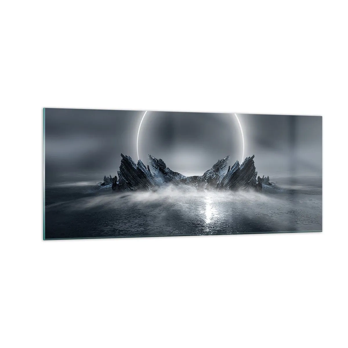 Quadro em vidro - O fim da história - 100x40 cm