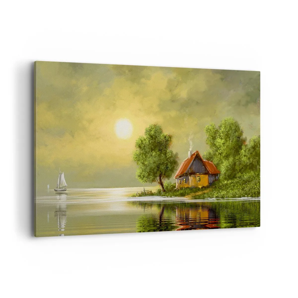 Quadro em tela - Lindo como uma paisagem - 120x80 cm