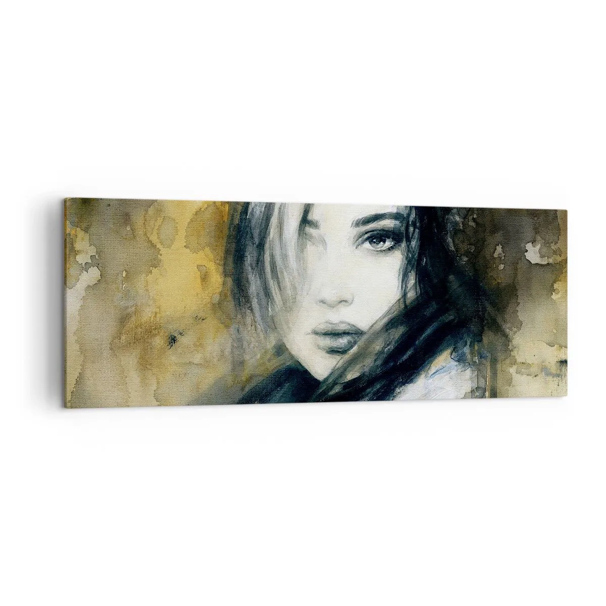 Quadro em tela - Mais inocente ou sensual? - 140x50 cm