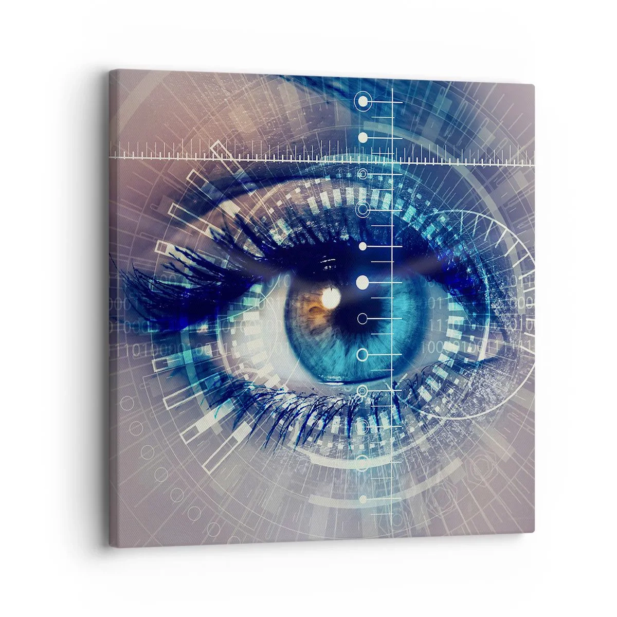 Quadro em tela - Achas que me conheces - 30x30 cm