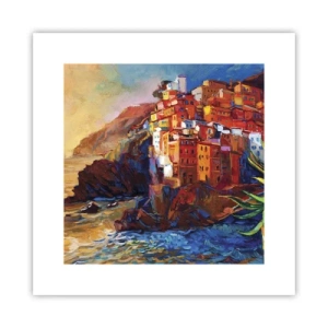 Pôster - Vibrações italianas - 30x30 cm