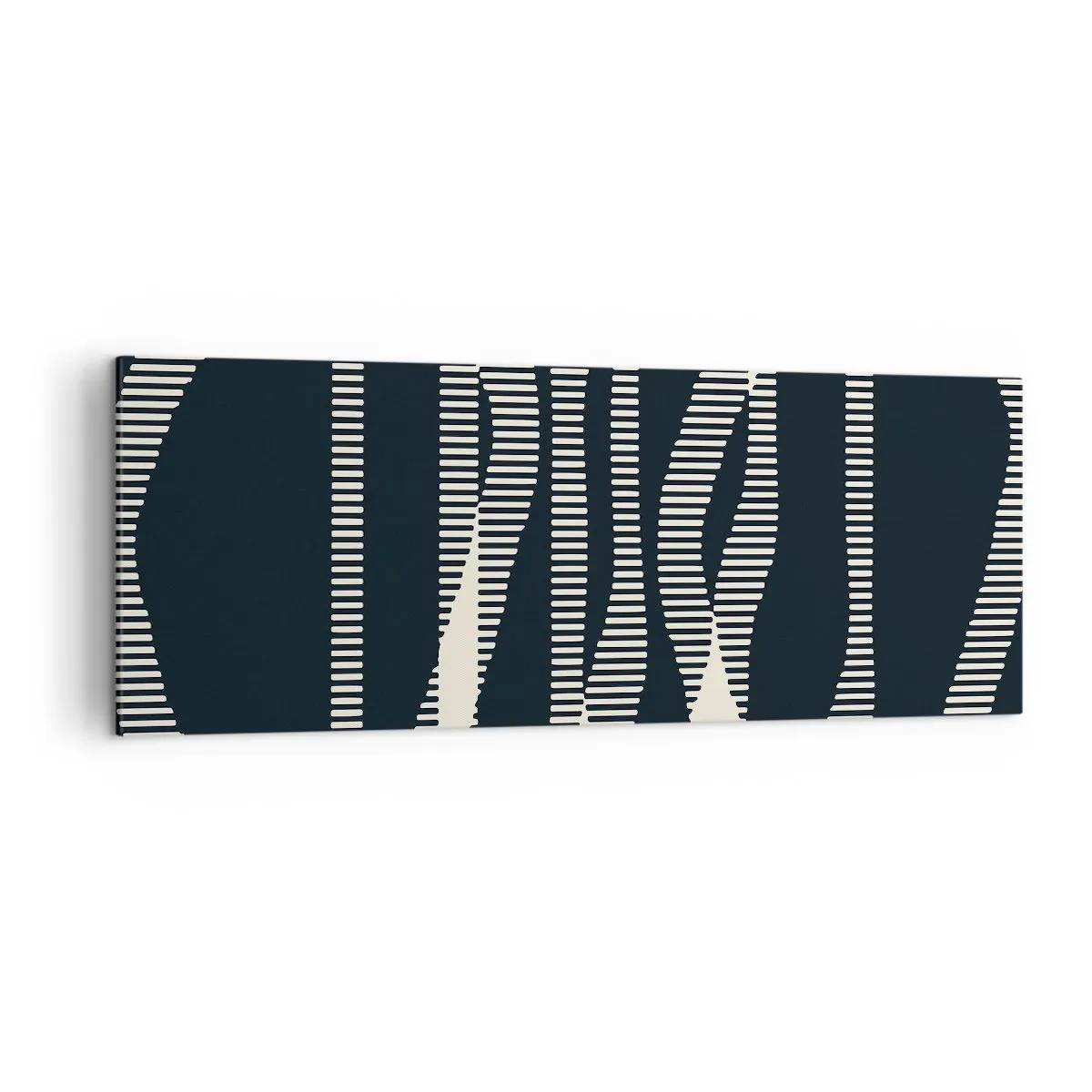 Quadro em tela - Uma tentativa de quebrar a escuridão - 140x50 cm