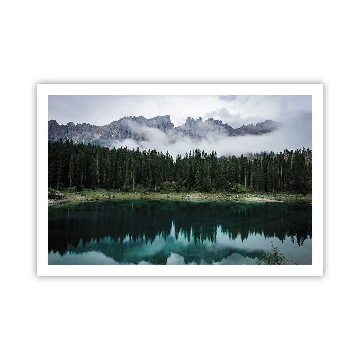 Pôster - Calma, silêncio, não vamos acordar a água... - 91x61 cm