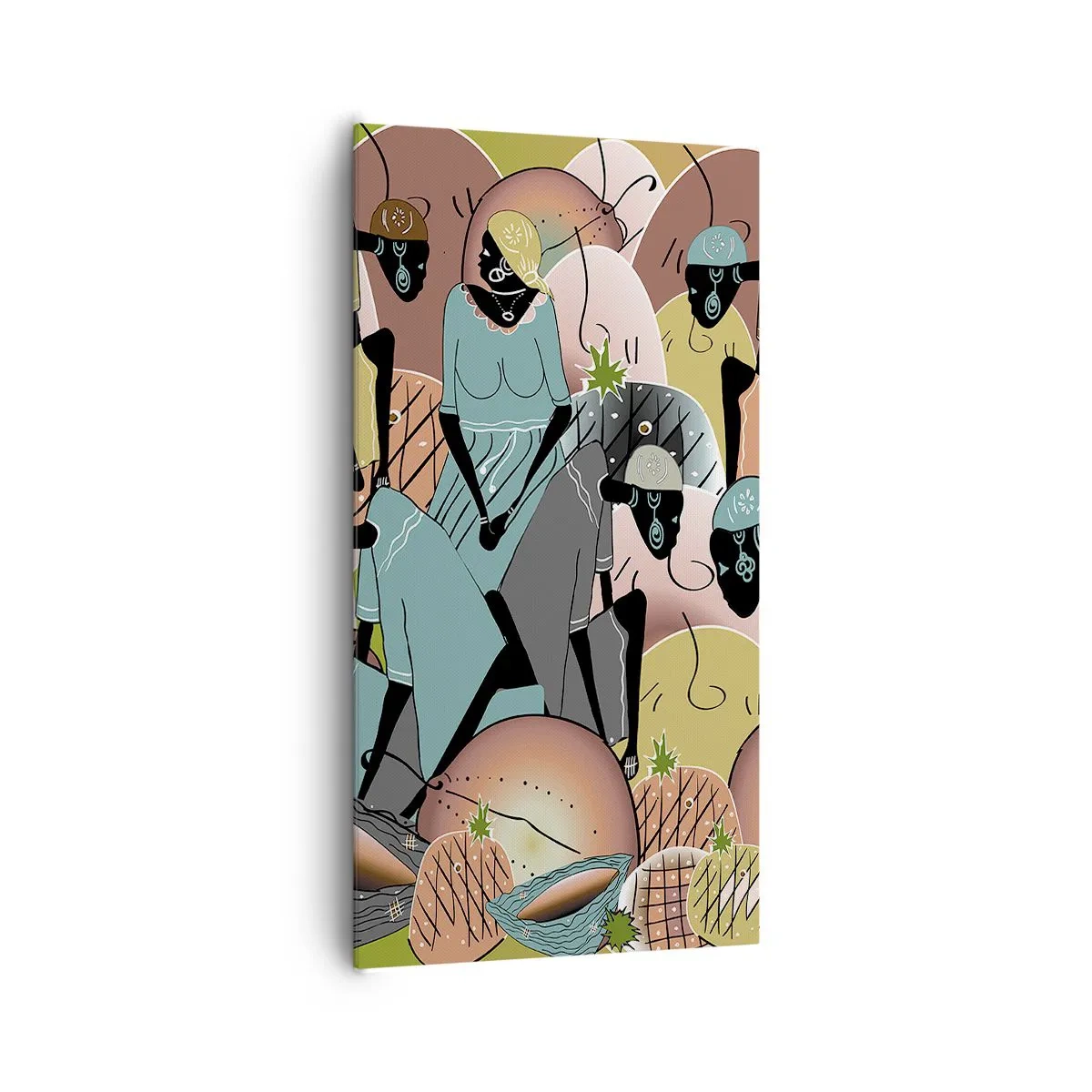 Quadro em tela - Uma grande festa se aproxima - 65x120 cm