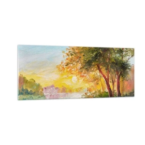 Quadro em vidro - Et in Arcadia ego - 100x40 cm