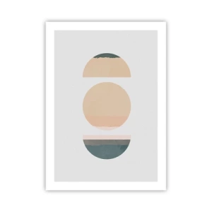 Pôster - Círculo entre círculos - 50x70 cm
