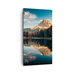 Quadro em tela - Paisagem dupla - 45x80 cm