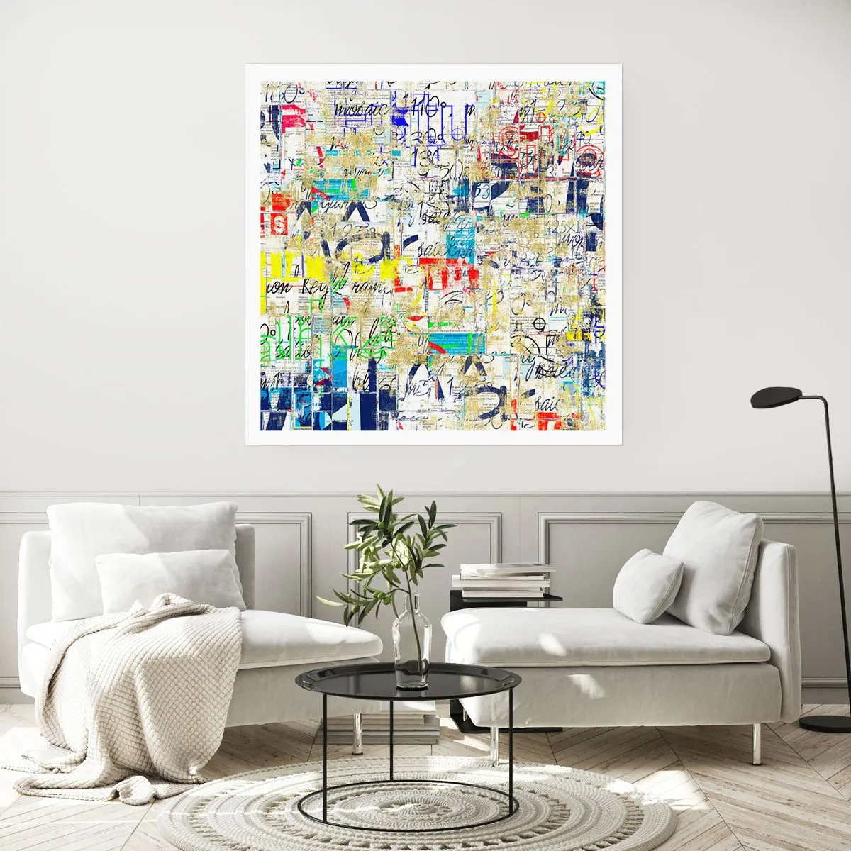 Pôster - Simplesmente agradável aos olhos - 60x60 cm