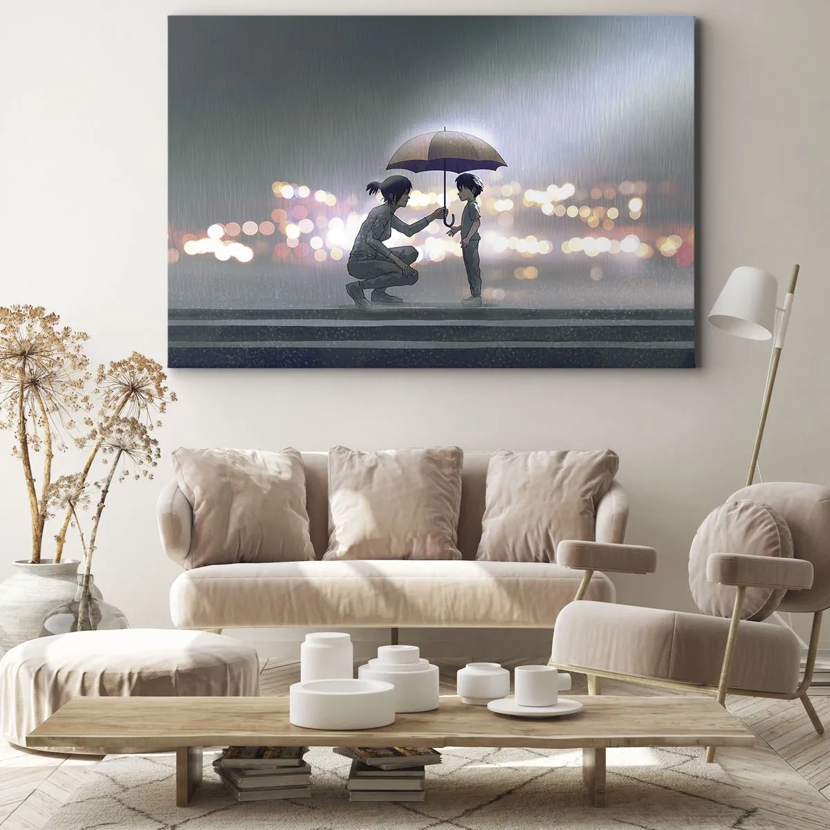 Quadro em tela - Está tudo bem agora - 120x80 cm