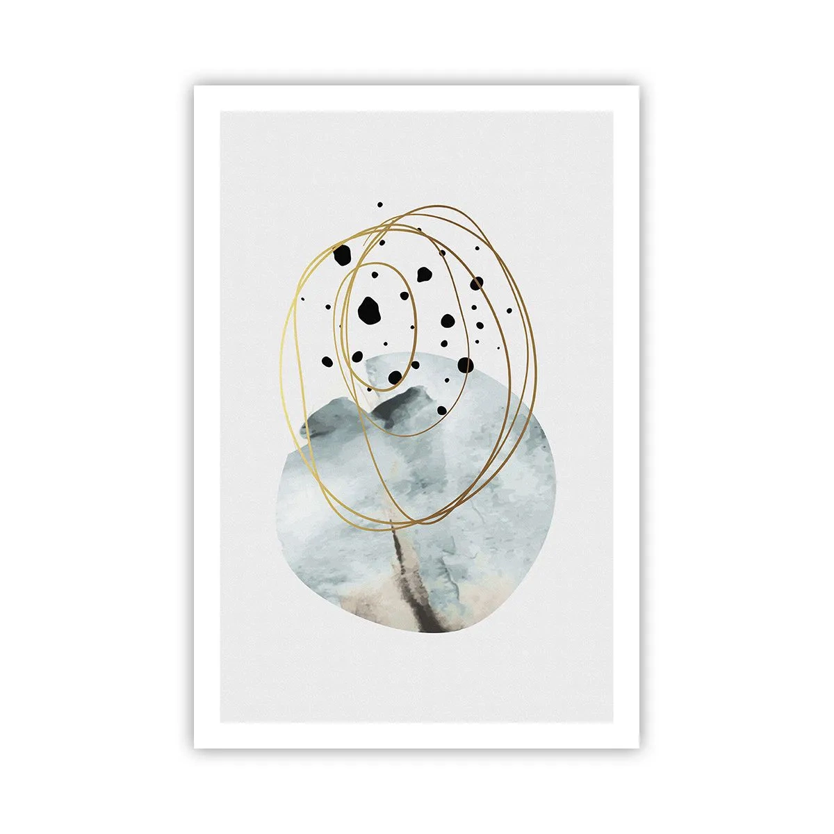 Pôster - No abraço ao espaço - 61x91 cm