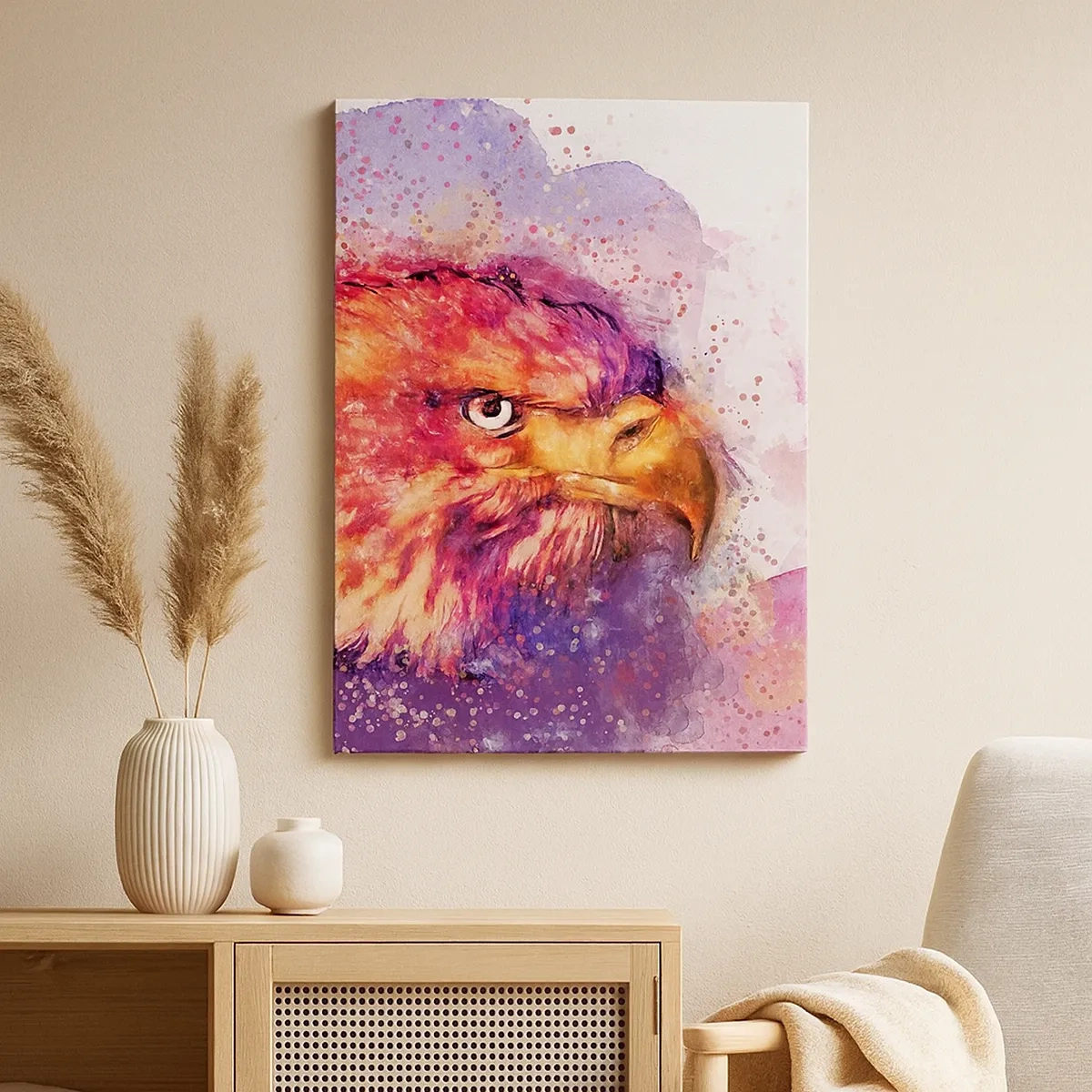 Quadro em tela - Não quer saber o que estou a pensar - 50x70 cm