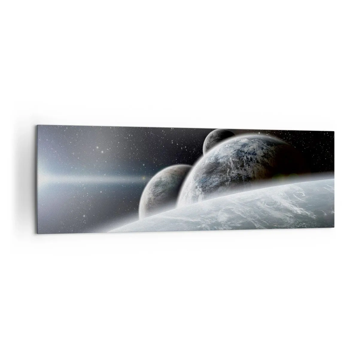 Quadro em tela - Música cósmica das esferas - 160x50 cm