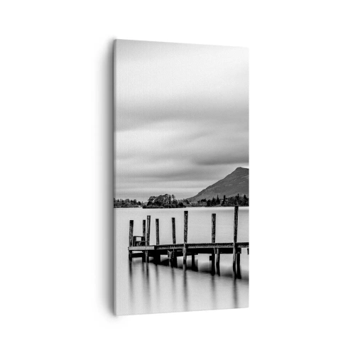 Quadro em tela - Gentileza e força - 55x100 cm