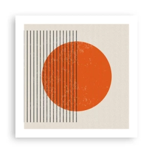 Pôster - Sempre sol - 50x50 cm