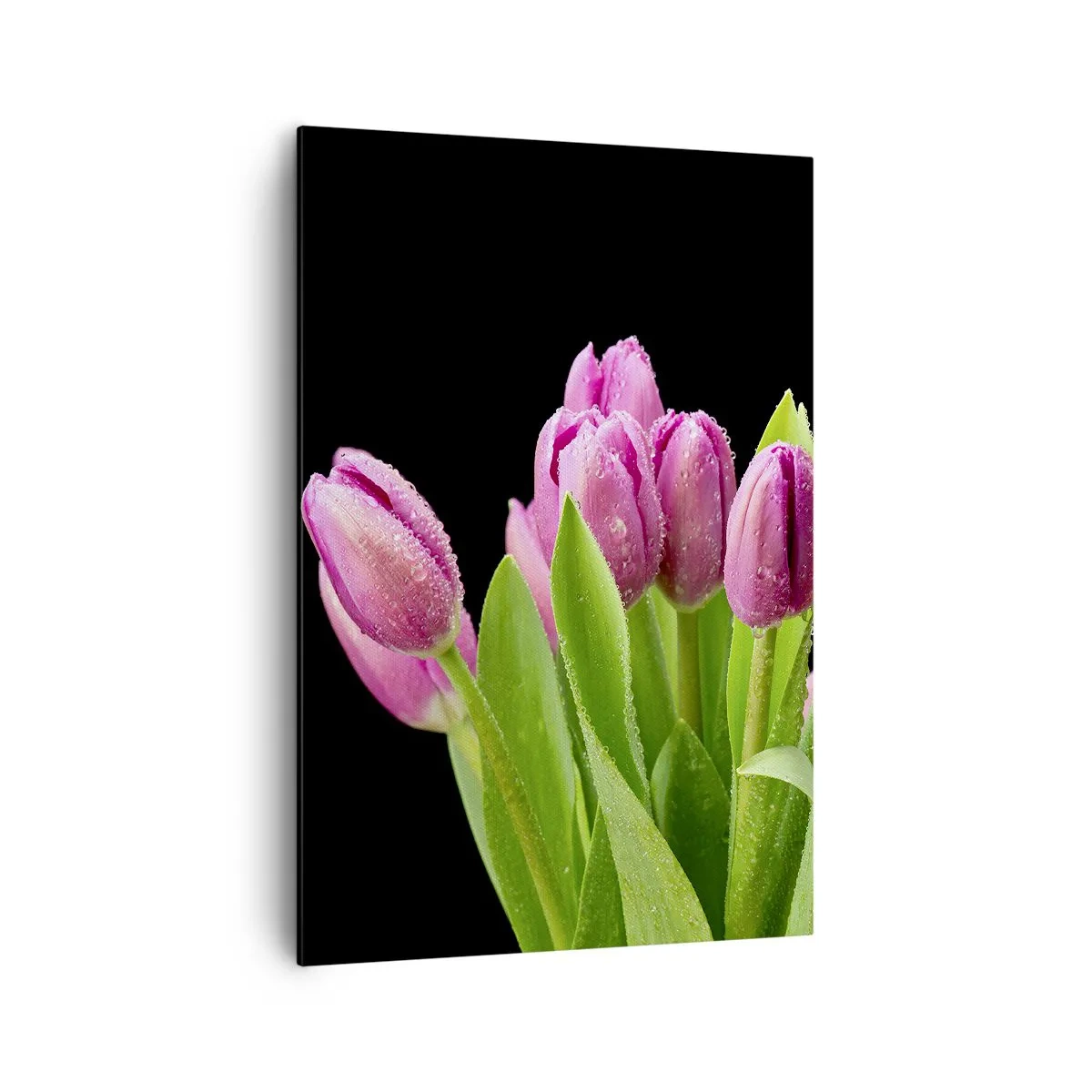 Quadro em tela - Alegria lilás da primavera - 70x100 cm