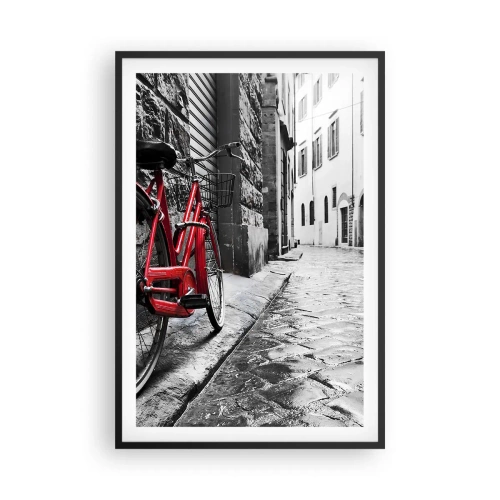 Pôster com moldura preta - A verdadeira beleza não envelhece - 61x91 cm