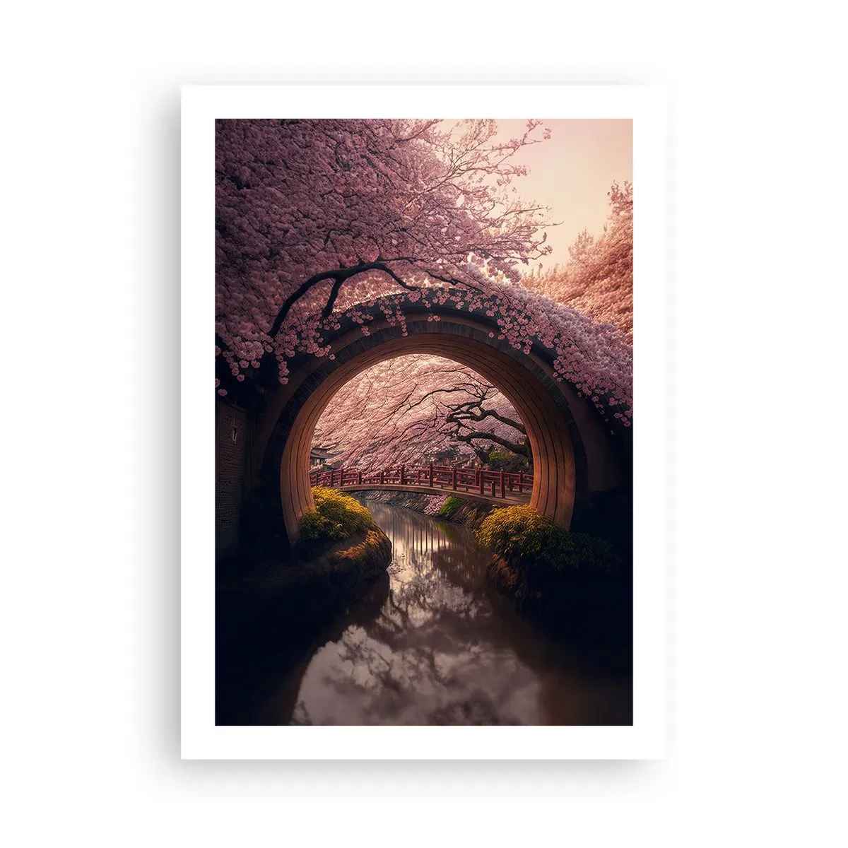 Pôster - Primavera japonesa - 50x70 cm