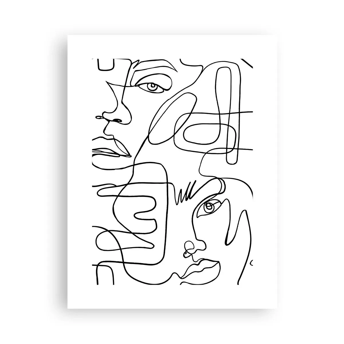 Pôster - Em emoções emaranhadas - 30x40 cm