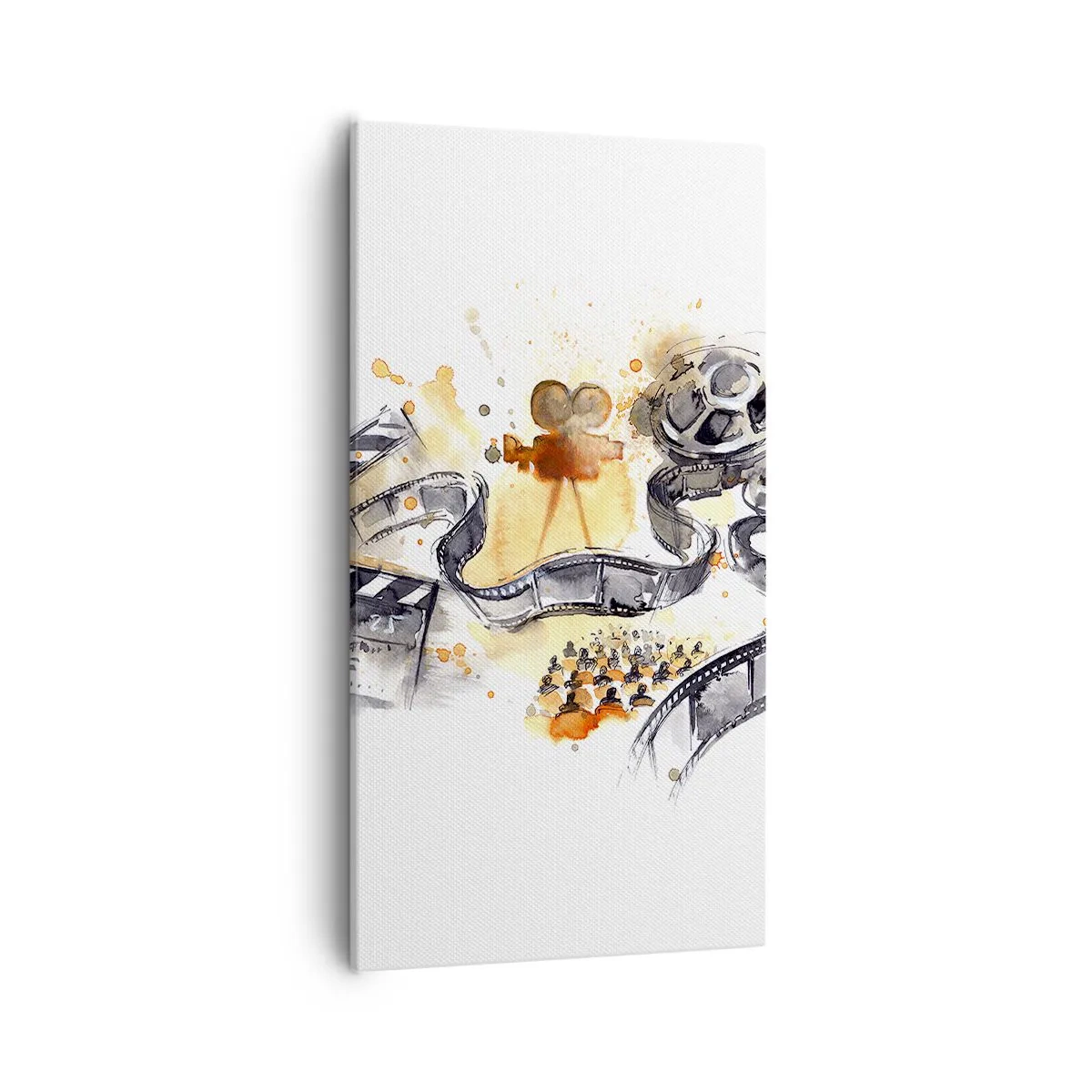 Quadro em tela - Na terra dos sonhos - 55x100 cm