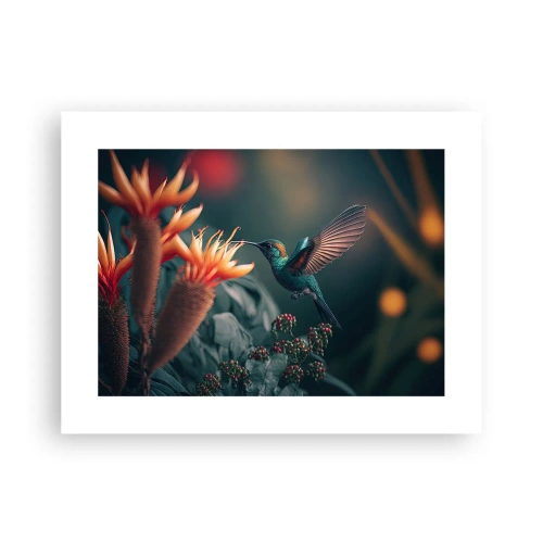 Pôster - Uma vida verdadeiramente colorida - 40x30 cm