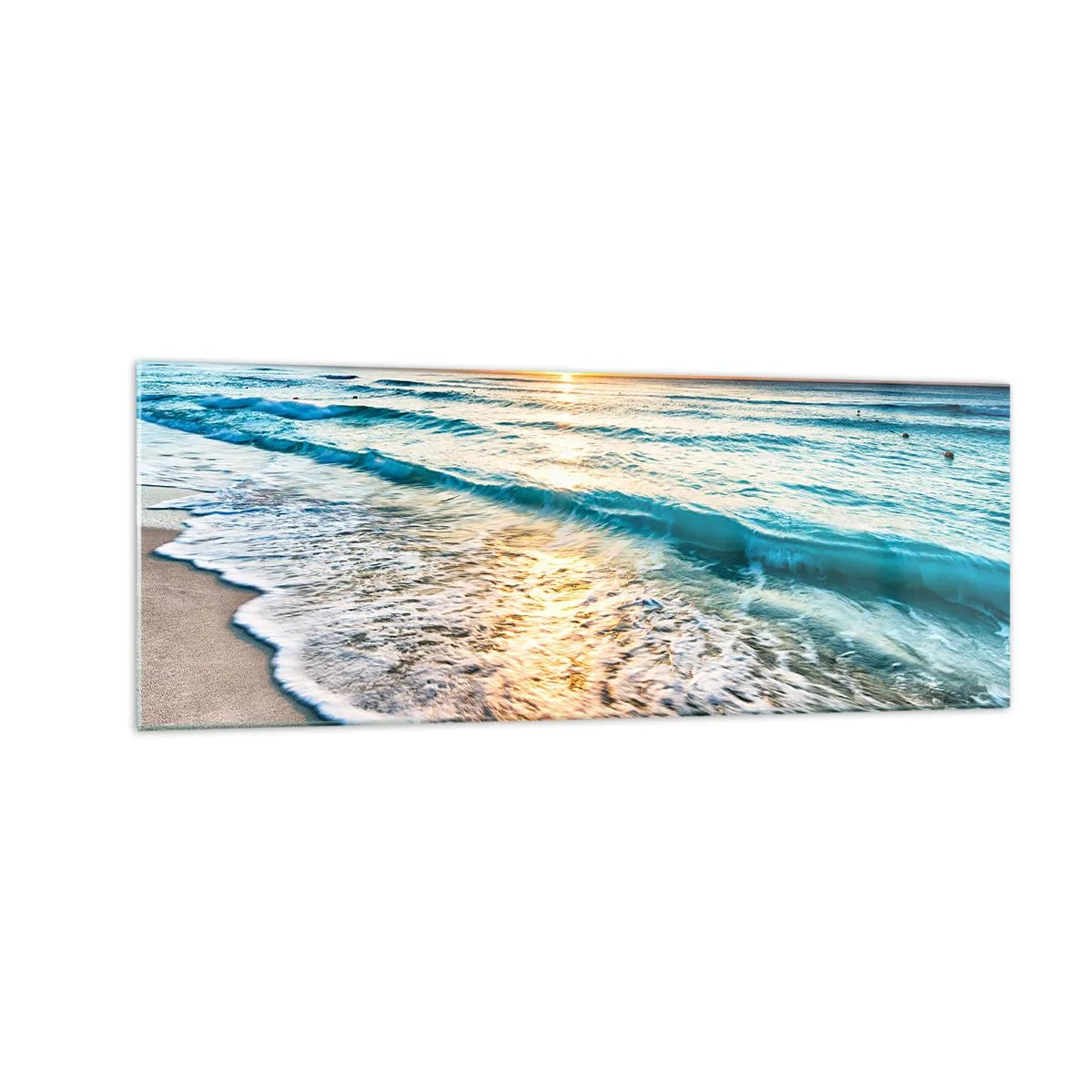 Quadro em vidro - Uma visão que vale a pena - 140x50 cm