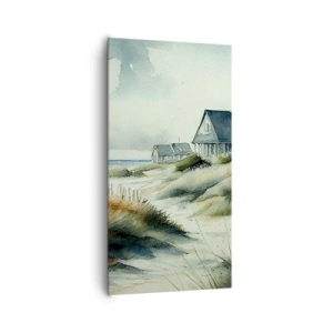 Quadro em tela - Longe da agitação - 65x120 cm