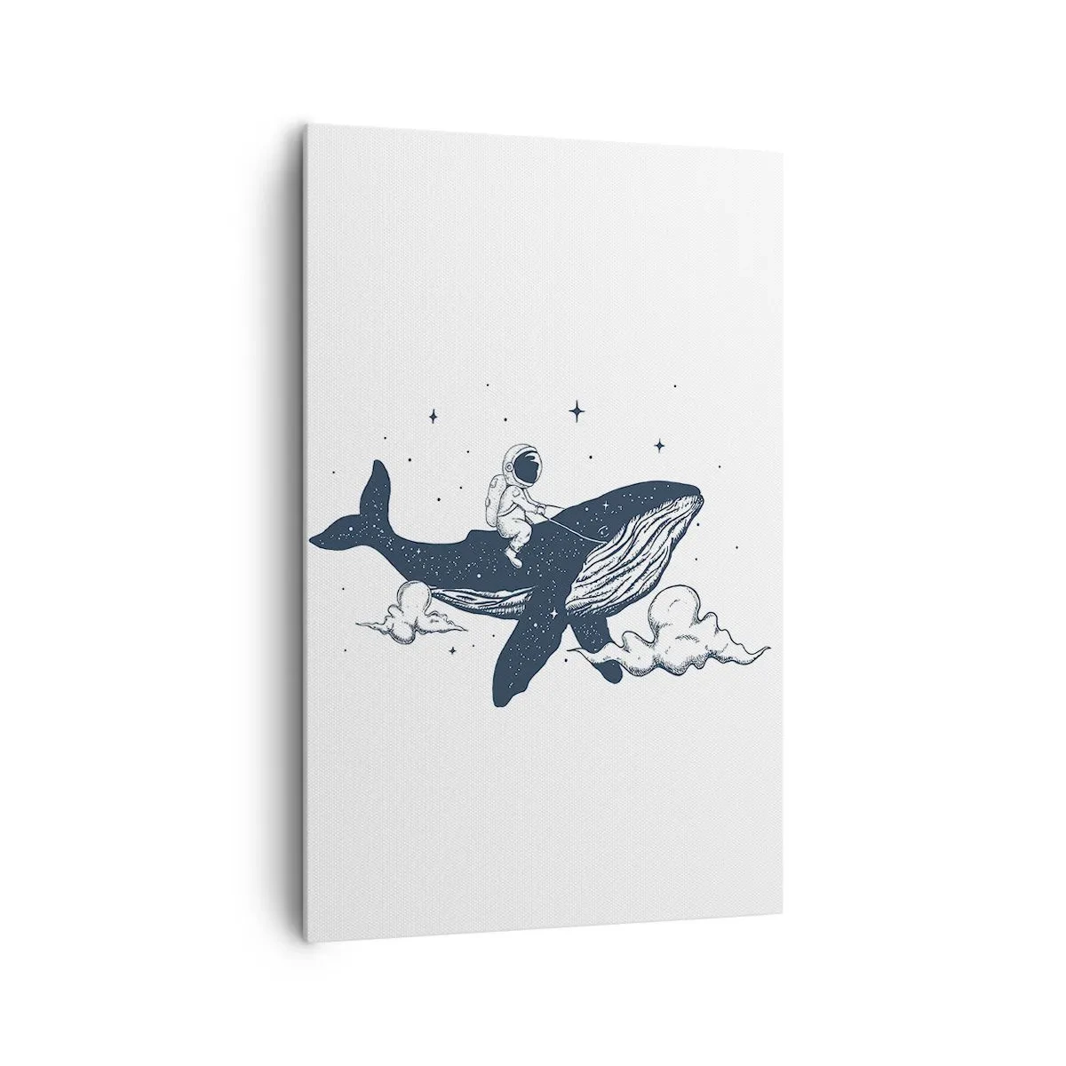 Quadro em tela - Aventura espacial - 80x120 cm