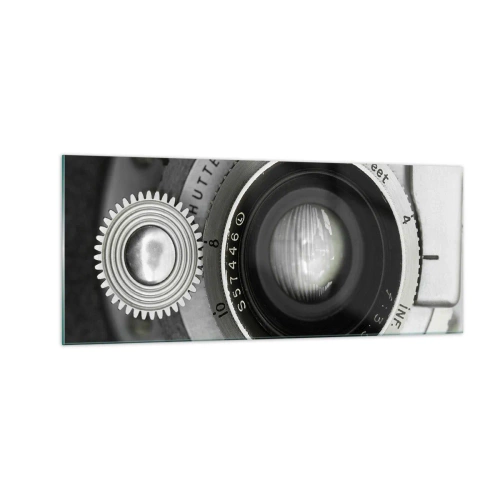 Quadro em vidro - Uma história sobre Hollywood - 100x40 cm