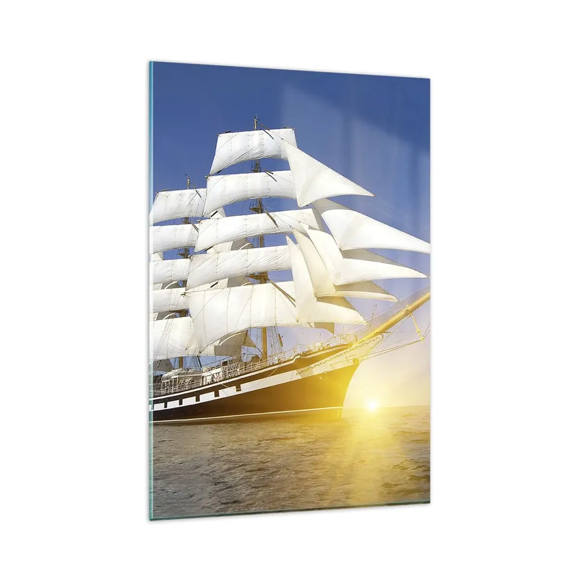 Quadro em vidro - O seu tempo nunca passará - 80x120 cm