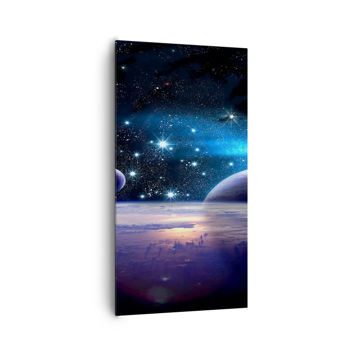 Quadro em tela - Ainda sozinhos? - 65x120 cm