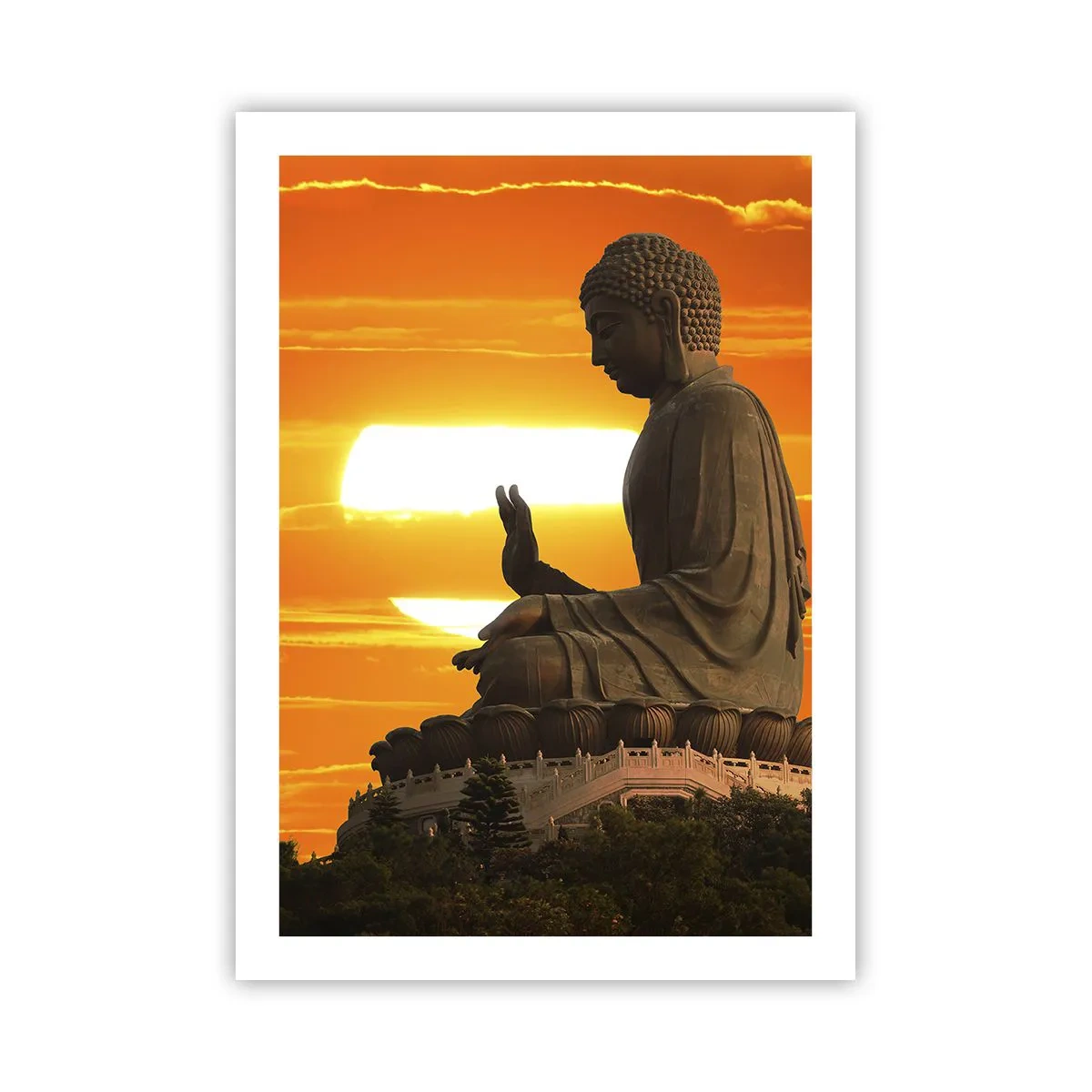 Pôster - Sem medo do mundo - 50x70 cm