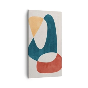 Quadro em tela - Influências e metamorfoses - 55x100 cm