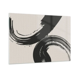 Quadro em vidro - Varrer e circular - 100x70 cm