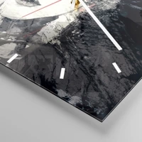 Mostrador com traços