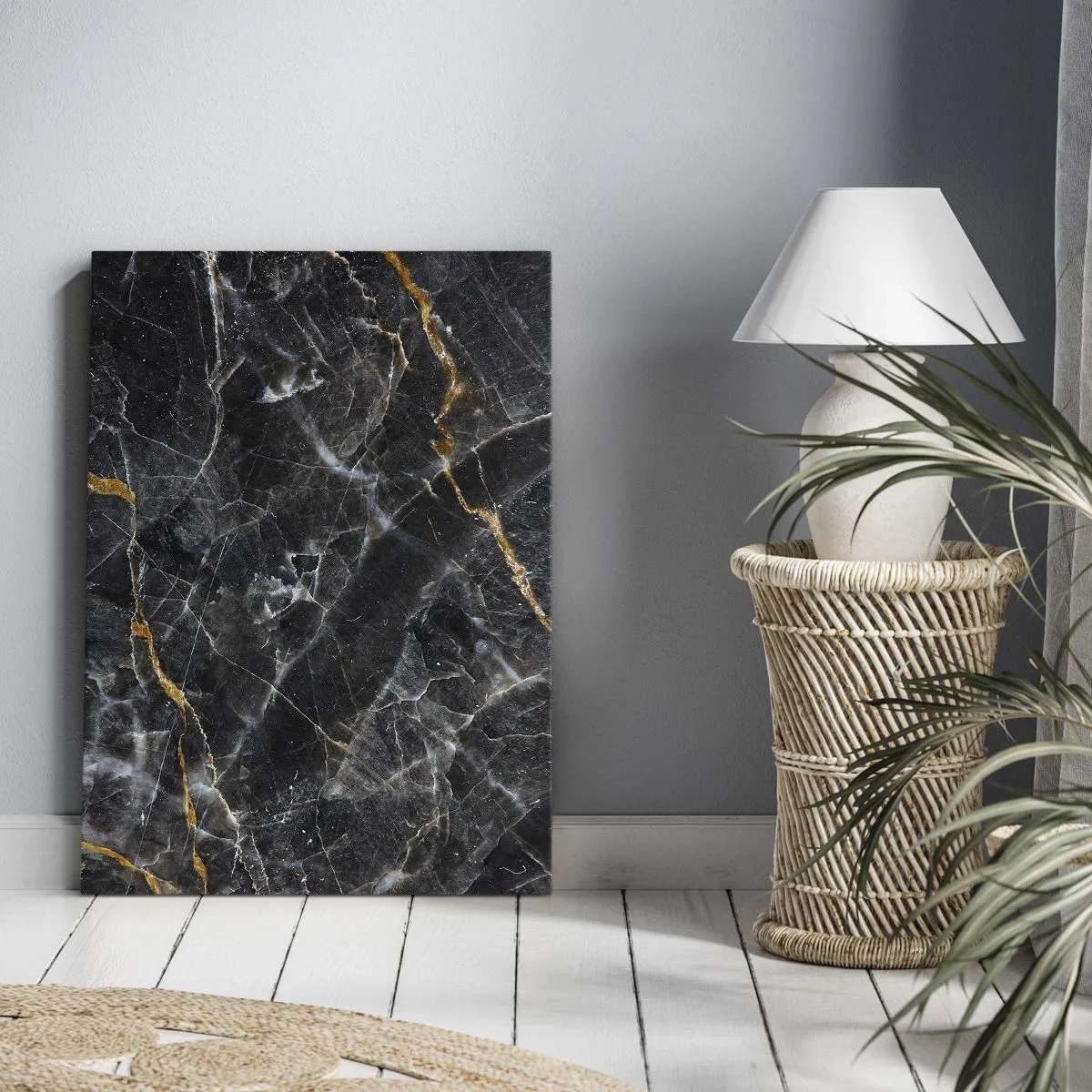 Quadro em tela - A vida interior da pedra - 70x100 cm