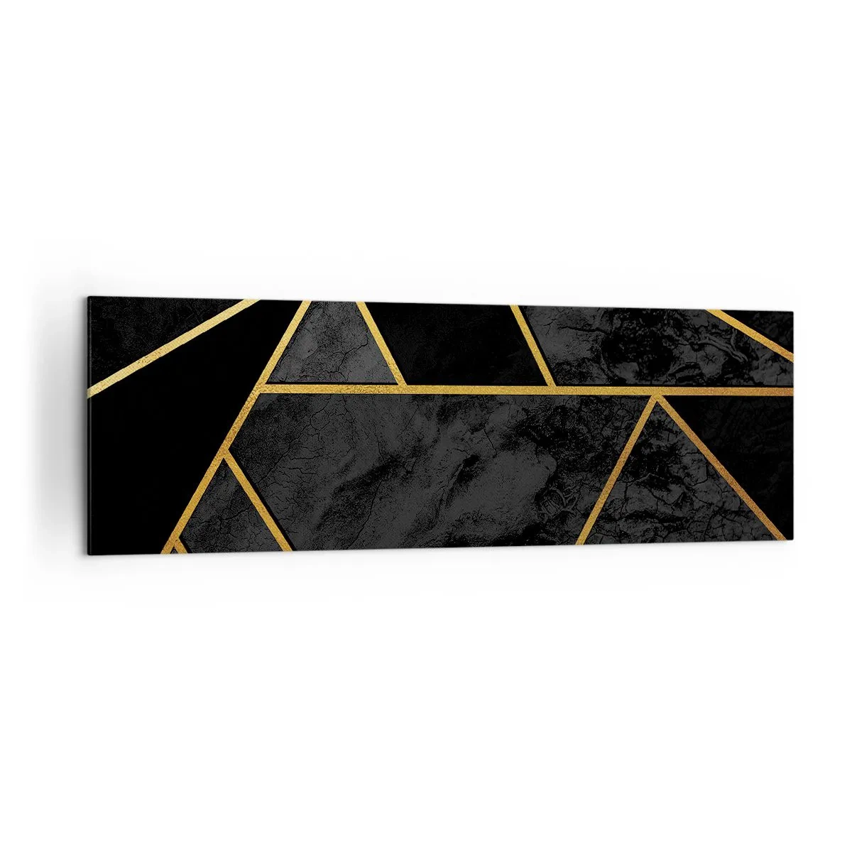 Quadro em tela - Escuridão e esplendor - 160x50 cm