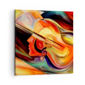 Quadro em tela - Está tudo bem - 60x60 cm