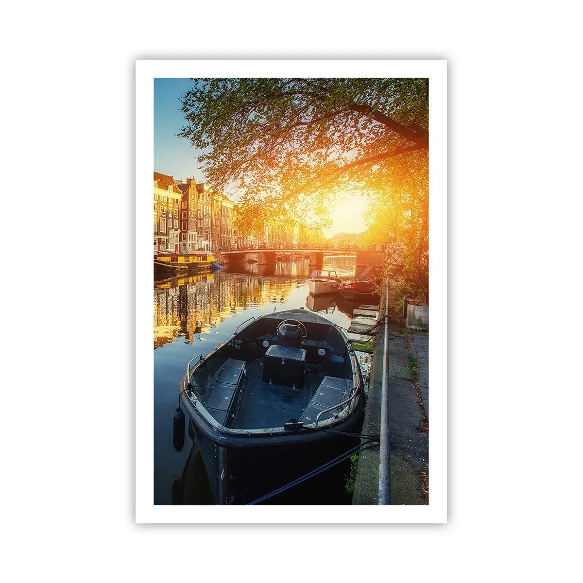 Pôster - Manhã em Amsterdã - 61x91 cm