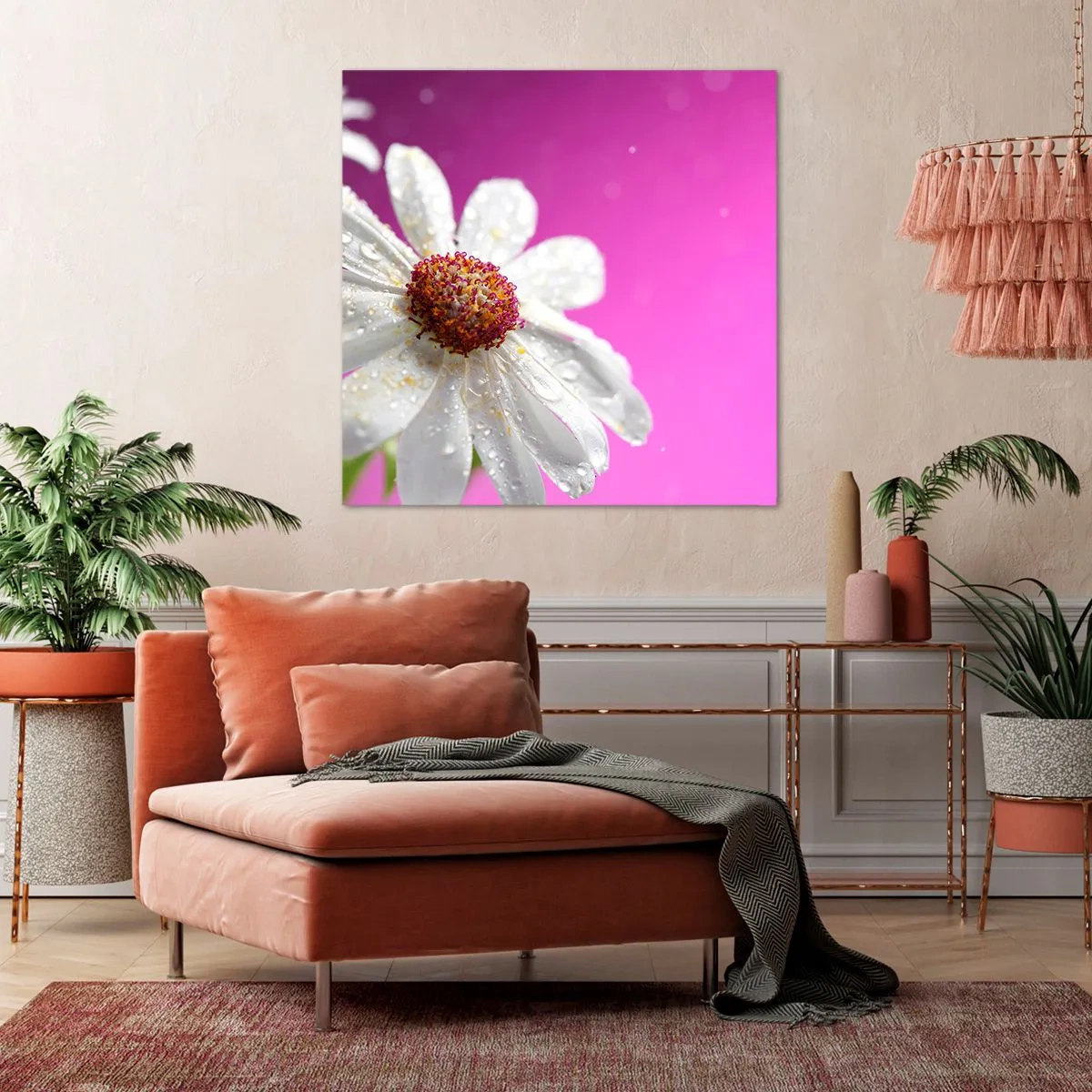 Quadro em tela - Modesto em sua beleza - 30x30 cm