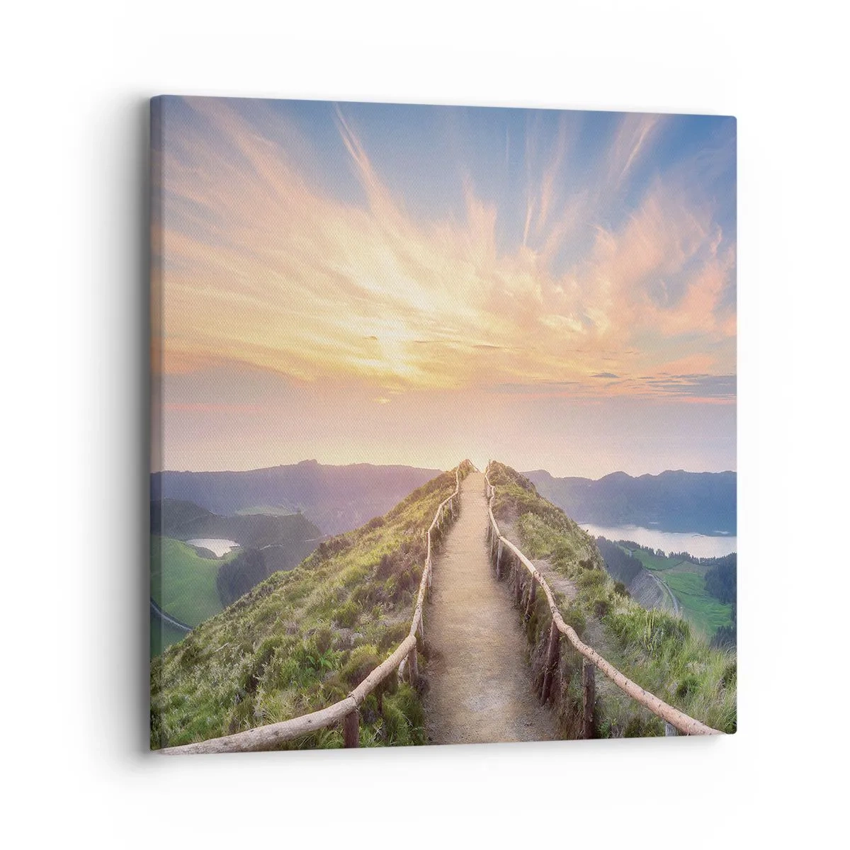 Quadro em tela - Perto do céu - 30x30 cm
