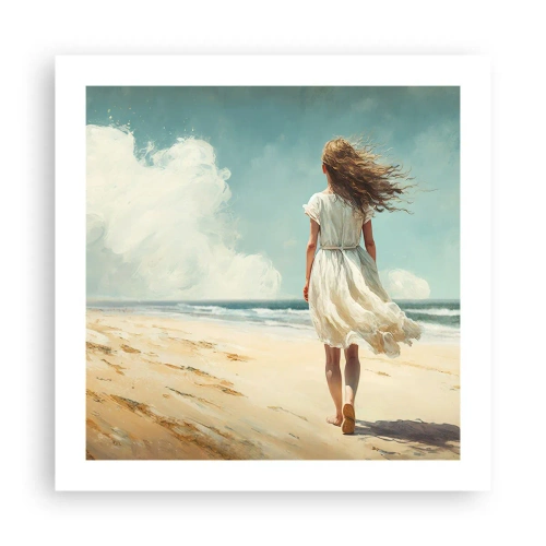 Pôster - Para encontrar o sol e o vento - 50x50 cm