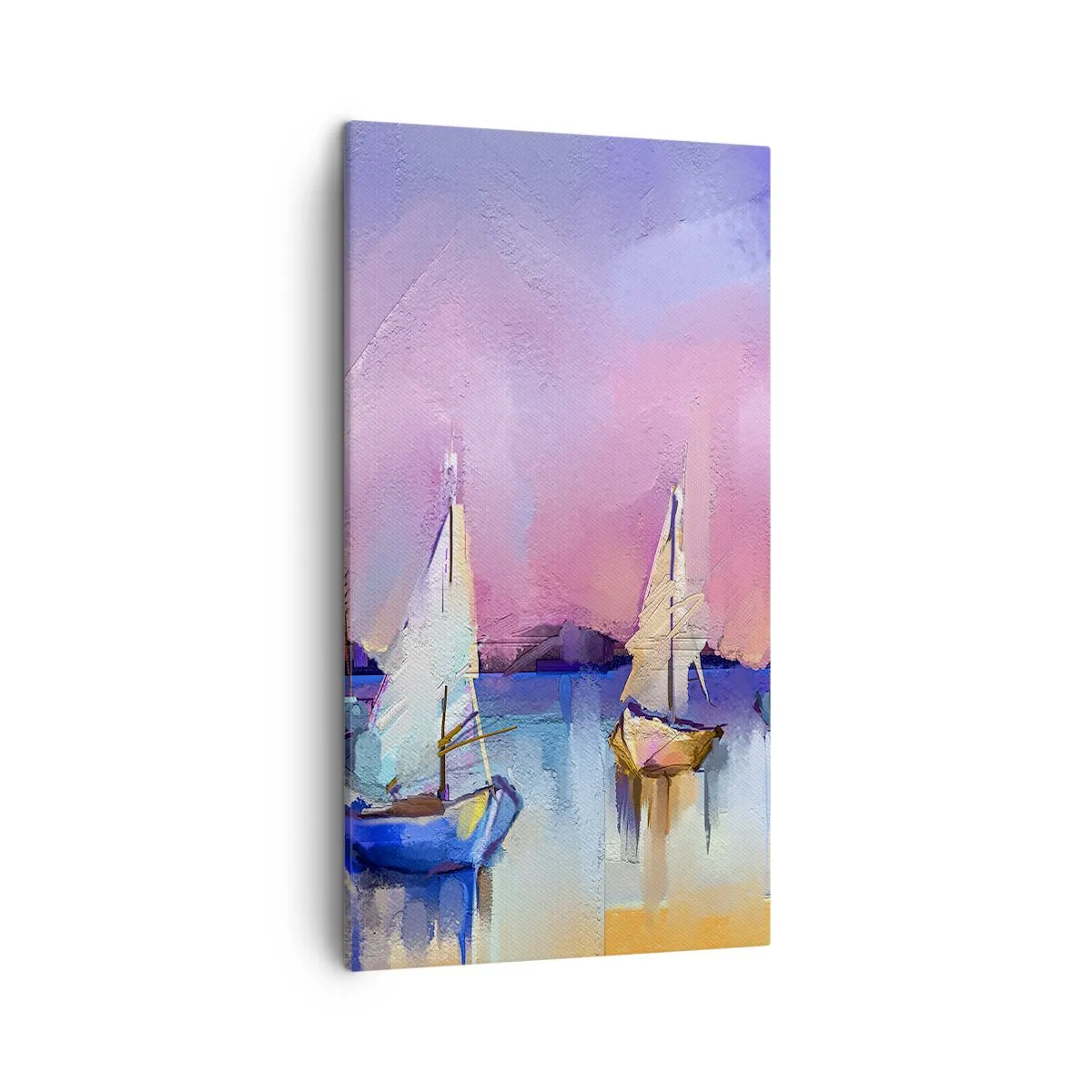 Quadro em tela - Direção: águas largas - 45x80 cm