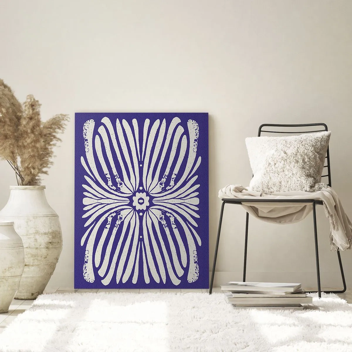 Quadro em vidro - Inspirações étnicas - 80x120 cm