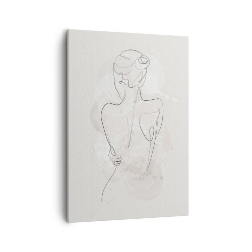 Quadro em tela - Como um instrumento sensível - 50x70 cm