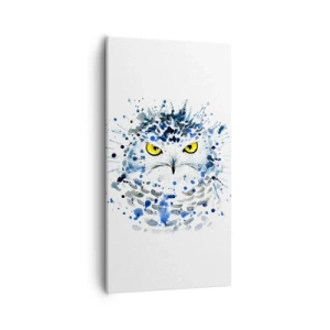 Quadro em tela - Direto nos olhos - 55x100 cm