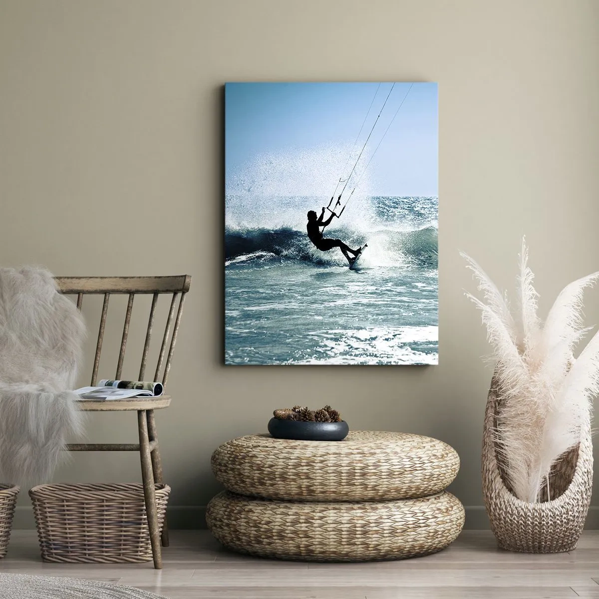 Quadro em tela - Deixe-se levar - 50x70 cm